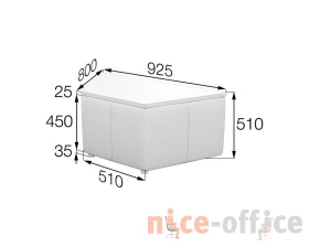 Стол трапеция Or-90t Оригами MVK images