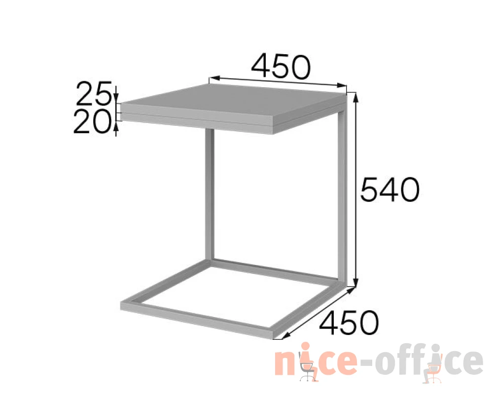 Стол Т2 Т-столики MVK