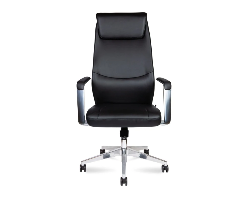 Кресло Norden Давос / Davos Black Экокожа, Черный