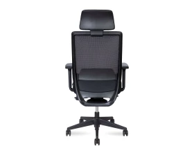 Кресло Norden Mono black Сетка/ Ткань, Черный images