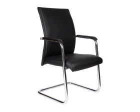 Кресло Norden Мира блэк CF / Myra CF black Экокожа, Черный images