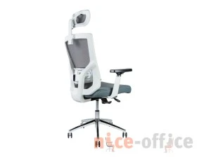 Кресло Norden Гарда SL white Сетка/Ткань, Серый images
