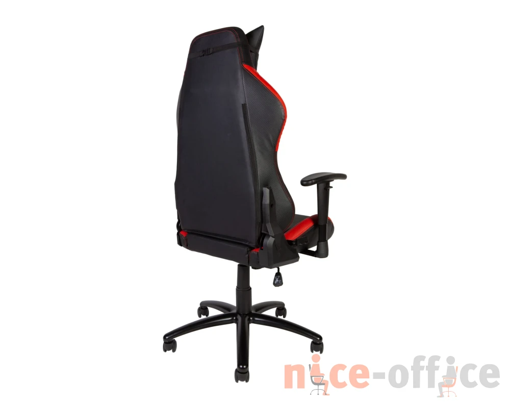 Кресло Norden Лотус PRO carbon / Lotus PRO carbon Экокожа, Черный/Красный