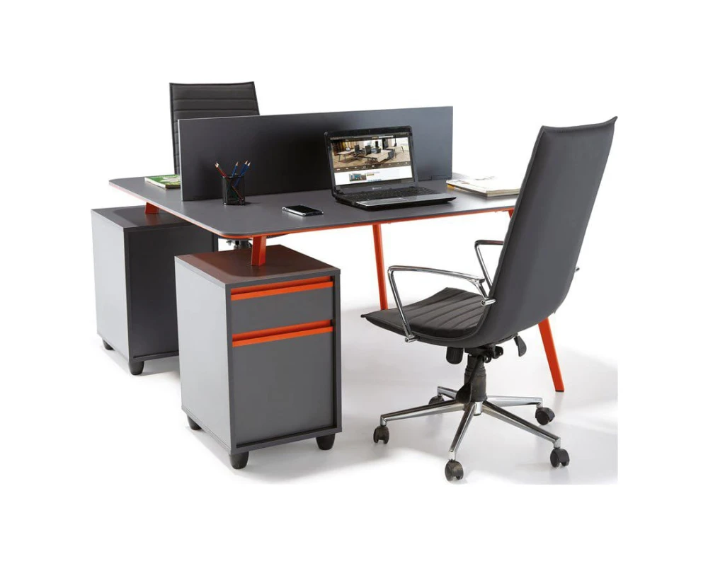 Двойной Стол персонал (2 ножка) 180 Планета ВС