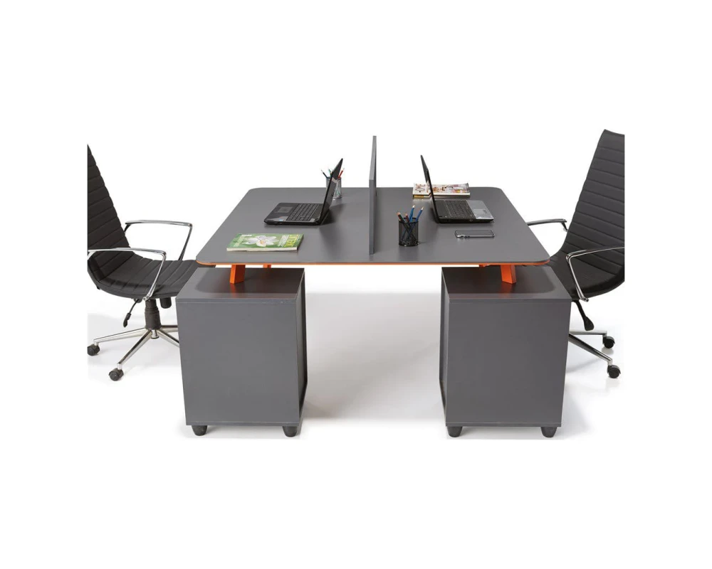 Двойной Стол персонал (2 ножка) 180 Планета ВС