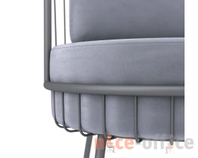 Кресло SHT-AMS123 Ткань, Стальной серый/Графит муар images