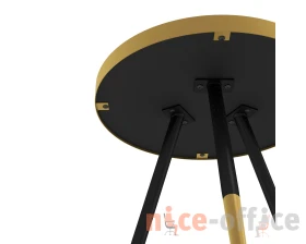 Столик журнальный SHT-CT28 Черный муар/Золото/Черный images