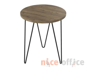 Столик журнальный SHT-CT79 Светлый орех/Черный муар images