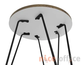 Столик журнальный SHT-CT79 Светлый орех/Черный муар images