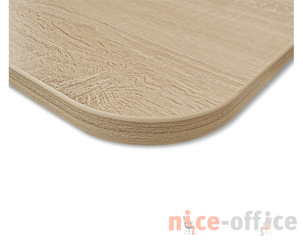 Столик журнальный SHT-TU29-1/H36/ЛДСП 60/60 Дуб сонома/Черный муар
