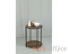 Столик кофейный SHT-CT33 Черный муар/Светлый орех images