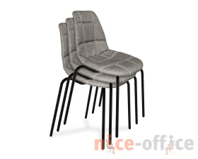 Стул SHT-ST29-C/S130 HD Ткань, Пепельный/Черный муар images