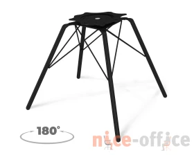 Стул SHT-ST58/S370VP Пластик, Серый/Черный муар images