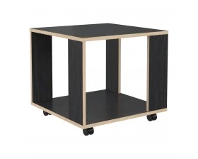 Стол журнальный на колесах 500х500х450 Coffee images