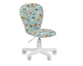 Кресло CHAIRMAN ТИН (Kids) 105 белый пластик (white) images