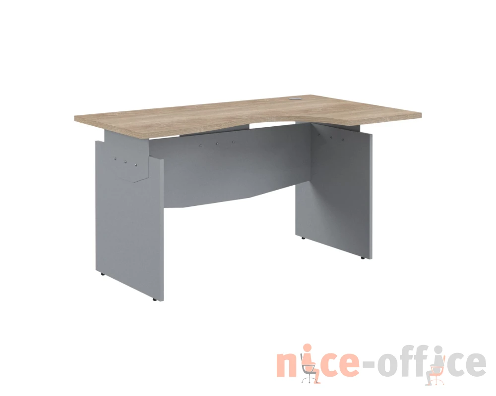 Стол эргономичный 1400x860x750 Оффикс Нью / Offix New