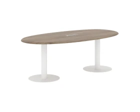 Конференц-стол овальный 2200х1100х754 Вейв / Wave images