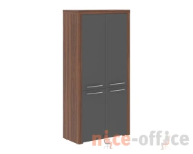 Шкаф с глухими средними и малыми дверьми (850х430х1930) Зенн / Zenn images